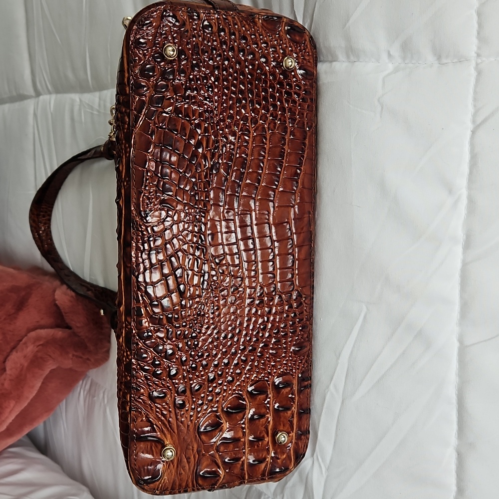 Brahmin Medium Asher Melbourne With Matching Checkbook Wallet - Picture 4 of 13